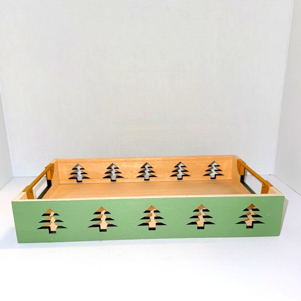 Target Bullseye Playground Tray Decor TREE FARM Cut Your Own Christmas 2023